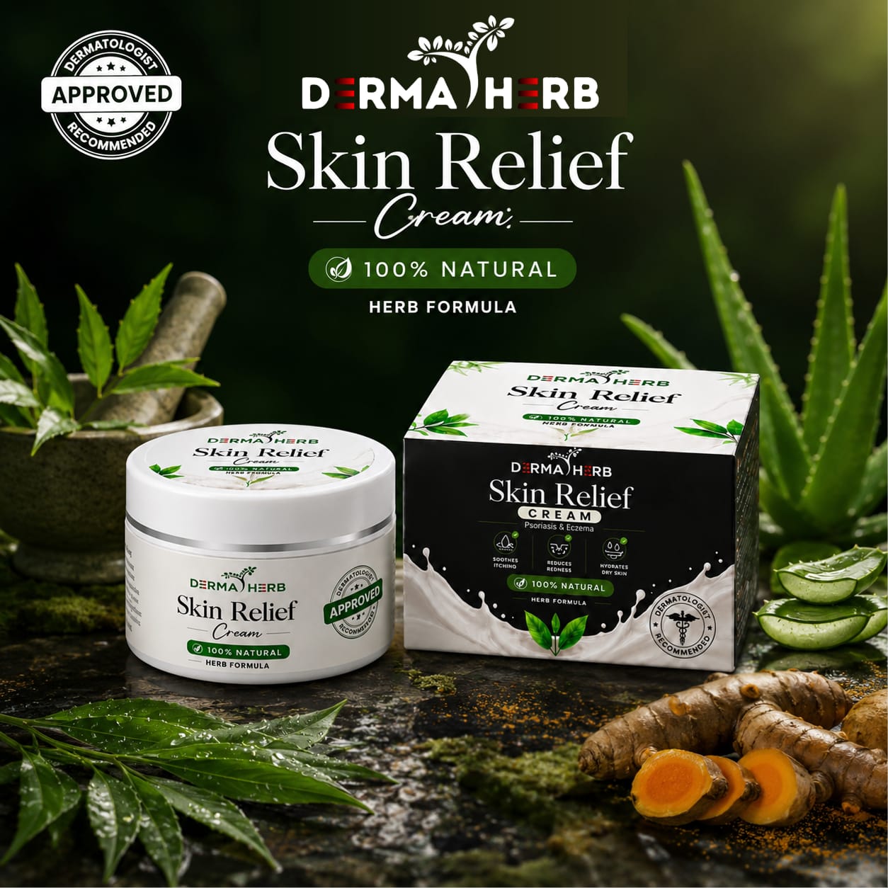 Derma Herb Skin Relief Cream